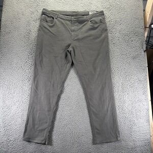 32 Degrees Cool Sweatpant Jeans Mens 42x33 Gray Cotton Straight Stretch Workwear
